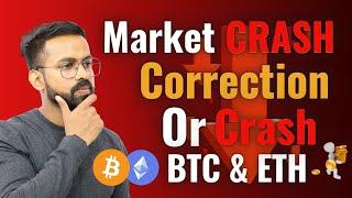 CRYPTO MARKET CRASH - Shocking Bitcoin & Ethereum Price Prediction | Bitcoin & Ethereum Trends !