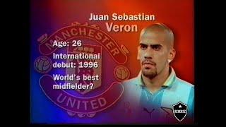 Juan Sebastian Veron  | Welcome To Manchester United | July 2001