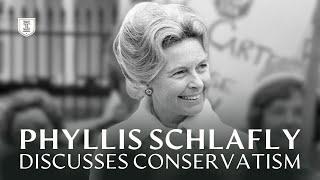 Phyllis Schlafly Discusses Conservative's History