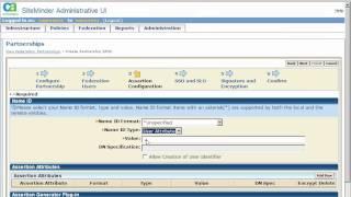 CA SiteMinder® Federation Demo