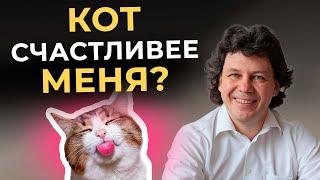 Как стать счастливее кота: разбуди ВЫСШУЮ ЧАСТЬ сознания и живи СЧАСТЛИВО!  #сознание  #счастье