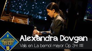 Alexandra Dovgan brilla al piano con una pieza de Chopin - El Hormiguero