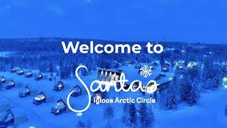 See what's it like to stay is Santa's Igloos Arctic Circle! Premium glass igloo holiday in Lapland