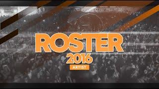 ROSTER - DOSE DE SUCESSO 2016 - ARTISTAS