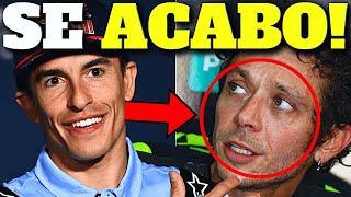 BRUTAL ULTIMATUM de DUCATI a VALENTINO ROSSI tras Sus ATAQUES a MARC MARQUEZ...!