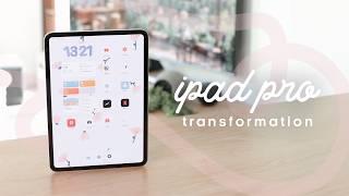 ️ Aesthetic M4 iPad Pro Transformation: icons, widgets, accessories, focus modes