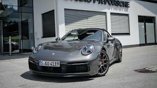 Porsche 992 Review - Driving the New 2019 Porsche 911 Carrera 4S Convertible (992-4S)