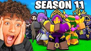 WINNING With EVERY Kit In Season 11 BATTLEPASS.. (Roblox Bedwars)