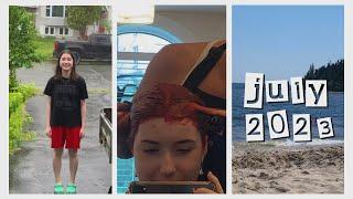 when you’re bored, dye your hair red | july 2023