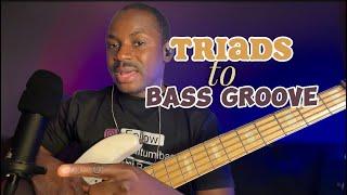 Turn Major Triads to Bass lines (Part 1)