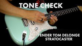 TONE CHECK: 2023 Fender Tom Delonge Stratocaster Demo | Cream City Music