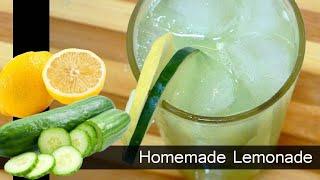 How to Make Homemade Cucumber Lemonade(Using Blender) /Healthy Drinks