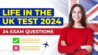 life in the uk test 2024 free practice | British Citizenship test 2024