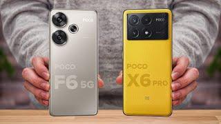 Poco F6 Vs Poco X6 Pro || Full Comparison  Which one is Best?