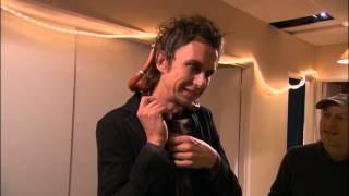 Matt King and Super Hans's snake