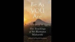 Ramana Maharshi - Be As You Are - Part 9 -  Silence and Sat-sanga