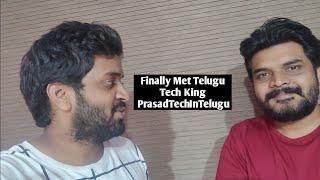 Finally Met #Prasadtechintelugu | Chit Chat With #PrasadLifeStyle | Mahidhar Vlogs