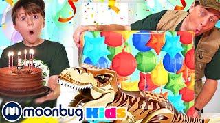 Park Ranger Dinosaur Birthday With Toys! | Jurassic Tv | Dinosaurs and Toys | T Rex Family Fun