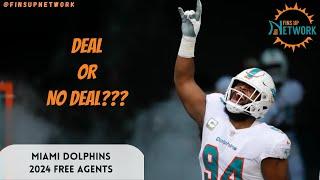 Deal Or No Deal? | A Dive Into The 2024 Miami Dolphins Free Agents