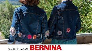 Jeansjacke besticken | Anleitung | click & create #25