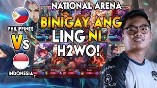 NAGKAMALI ANG TEAM INDO BINIGAY ANG LING NI H2WO - National Arena