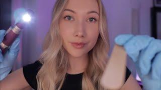 ASMR Cranial Nerve Exam with Eyes CLOSED  Follow My Instructions, Medical Roleplay for Sleep 🩺