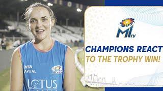 Coach Charlotte, Nat, & Amelia talk about what the WPL win means | Mumbai Indians