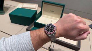 Buying a 2025 Rolex GMT Master 2 Pepsi from the Rolex Authorised Dealer (Ref - 126710blro )