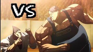 Akoya Seishu vs Khono Hauro DUBBED!!- Kengan Ashura HD! Evil Punisher vs The Destroyer!!! 