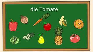 Obst und Gemüse/German vocabulary/