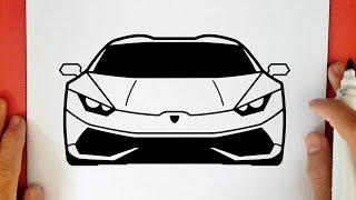 COME DISEGNARE UNA LAMBORGHINI HURACAN