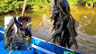 Mancing baung di lokasi baru