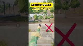 Setting Guide Jump Master For Wall Fights #pubgmobile #viral #bgmi #gaming #pubg #scout #tips