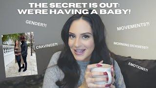 The secret is out: WE'RE HAVING A BABY!!  | Yasmine Hahn