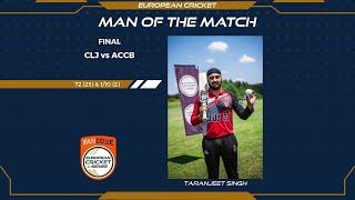 Taranjeet Singh takes MVP honours as Cluj crowned FanCode ECS Romania CHAMPIONS!!