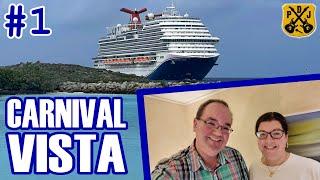 Carnival Vista 2024 Pt.1 - Embarkation, Mongolian Wok, Sailaway Party, Fahrenheit 555 Steakhouse