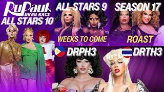 Drag Race Spoilers Extravaganza No. 2 | ALL STARS 9 and 10 | S17 | PH3 | TH3