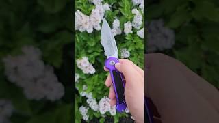 Microtech L.U.D.T In Purple #microtechknives #pvk #ludt #knifelife #knifeworld