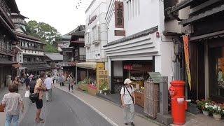 千葉県成田市　JR成田駅から歩いて成田山新勝寺へ　to walk the Pilgrimage Road to Naritasan Shinshoji Temple, Narita, Chiba