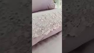 Постельное бельё Делюкс с гипюром