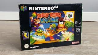 Diddy Kong Racing Unboxing ASMR - Nintendo 64