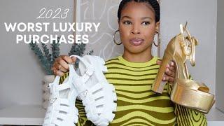 WORST LUXURY PURCHASES (chanel, prada, valentino, balenciaga)