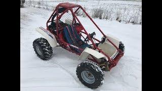 Snowy ride in the Honda Odyssey FL350