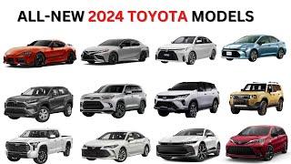 All New 2024 Toyota Models || Toyota Models 2024 Price