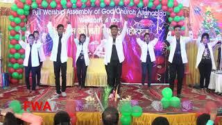 Christmas Youth dance 2017 // Zinda khuda // FWAG CHURCH ALLAHABAD