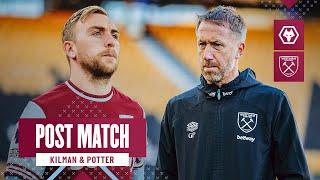 "We're Frustrated With Ourselves" | Bowen & Potter | Post Match Reactions | Wolves 1-0 West Ham