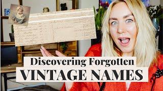 Unique VINTAGE NAMES Registered in 1870 that you'll want to use TODAY!  SJ STRUM, BABY NAMES
