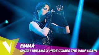 Eurythmics 'Sweet Dreams x Here Comes The Rain Again' ● Emma | Live 6 | The Voice Belgique Saison 11
