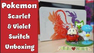 Pokemon Scarlet & Violet Switch Unboxing + Mini Figure from Target