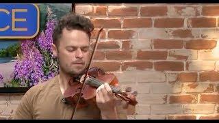 "Despacito" Violin Cover on Live TV (with loop pedal) | Rob Landes